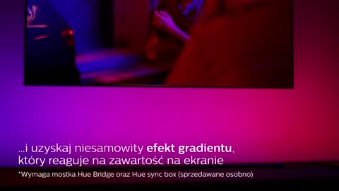 Philips Hue Tuba LED Play - Zgraj ?wiat?o z filmem, gr? i muzyk?