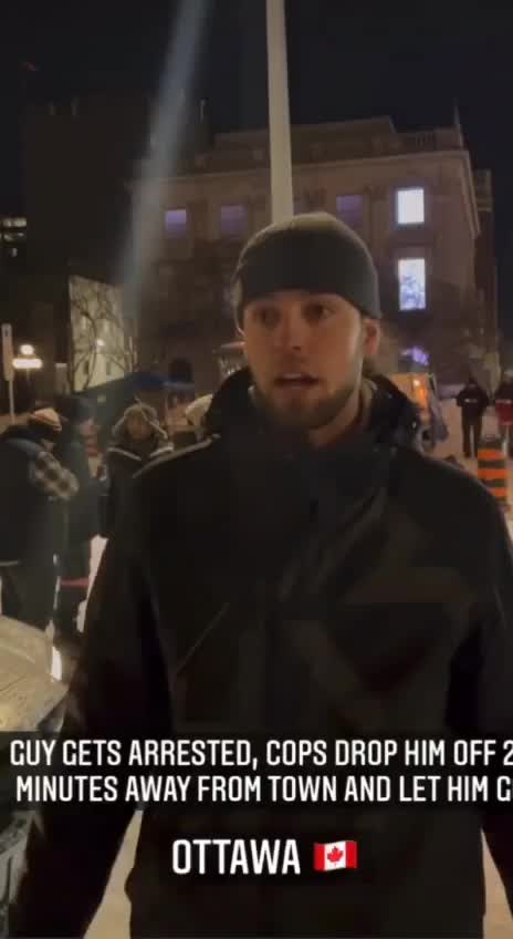 This young man explains how he was arrested