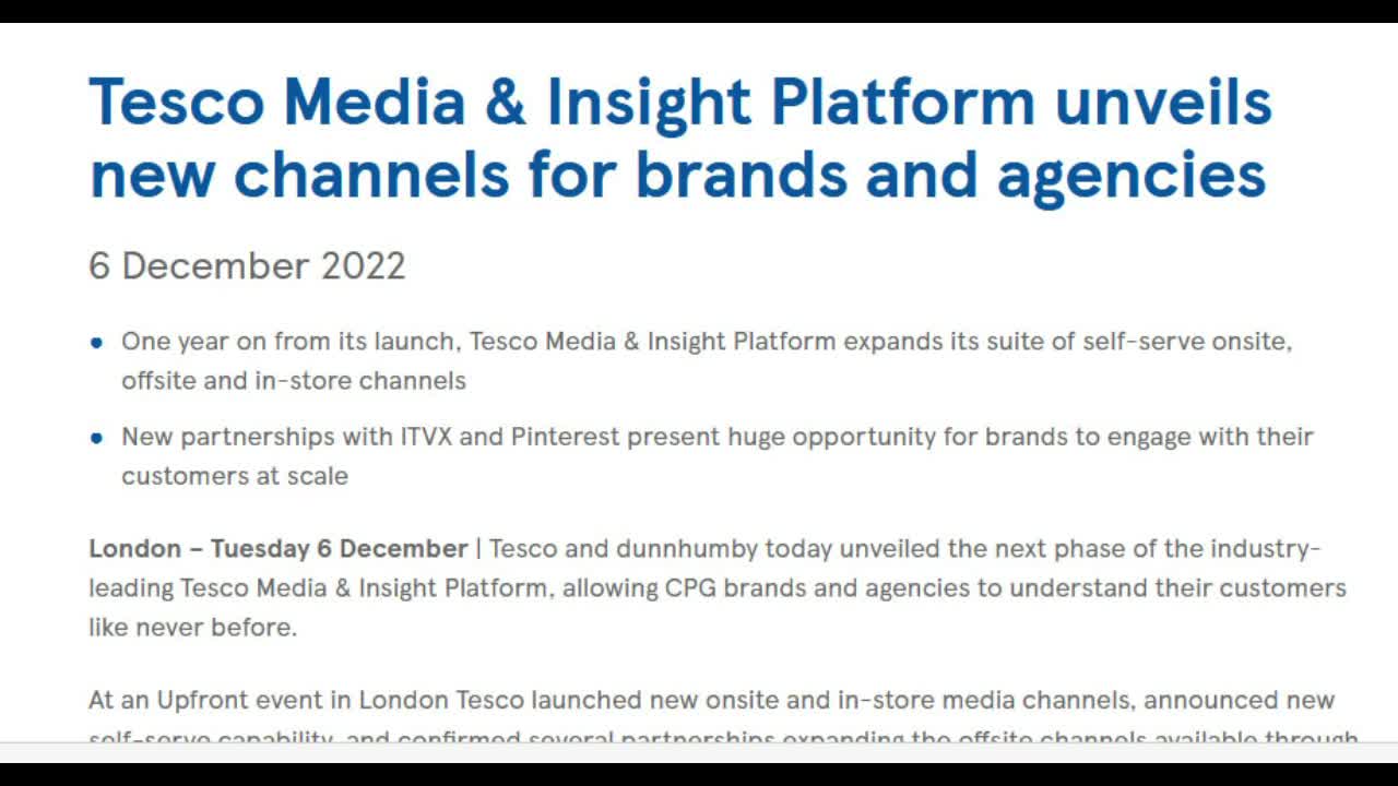 TESCO CLUBCARD DIGITAL TRAP - Hugo Talks