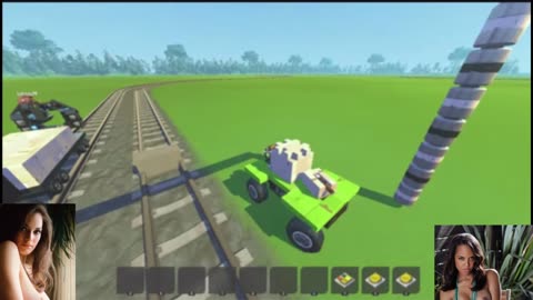 Sexy Scrap Mechanic Train Heist