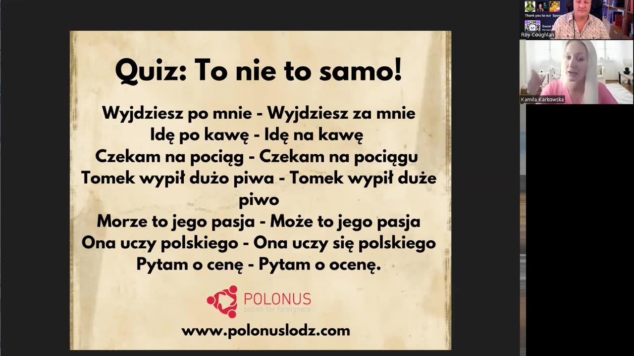 Learn Polish #377 To nie to samo - This is not the same