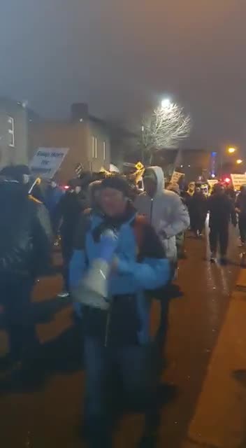 The people of East Wall are out again