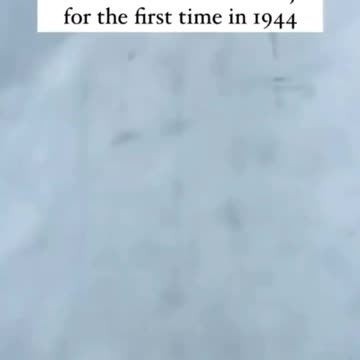 America Witnesses German Jet Fighter for the First Time