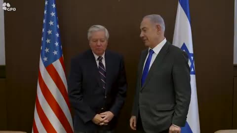 Lindsey Graham meets with Netanyahu "We have Israel’s back."