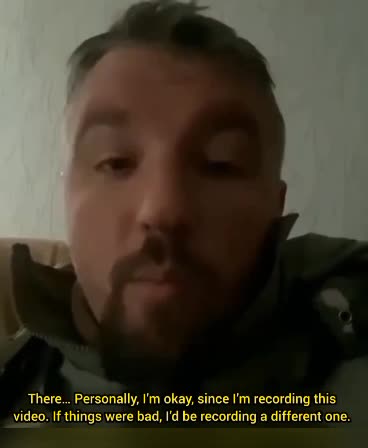 According to this Ukrainian militant, in Bakhmut the best of the Ukrainian army is been massacred