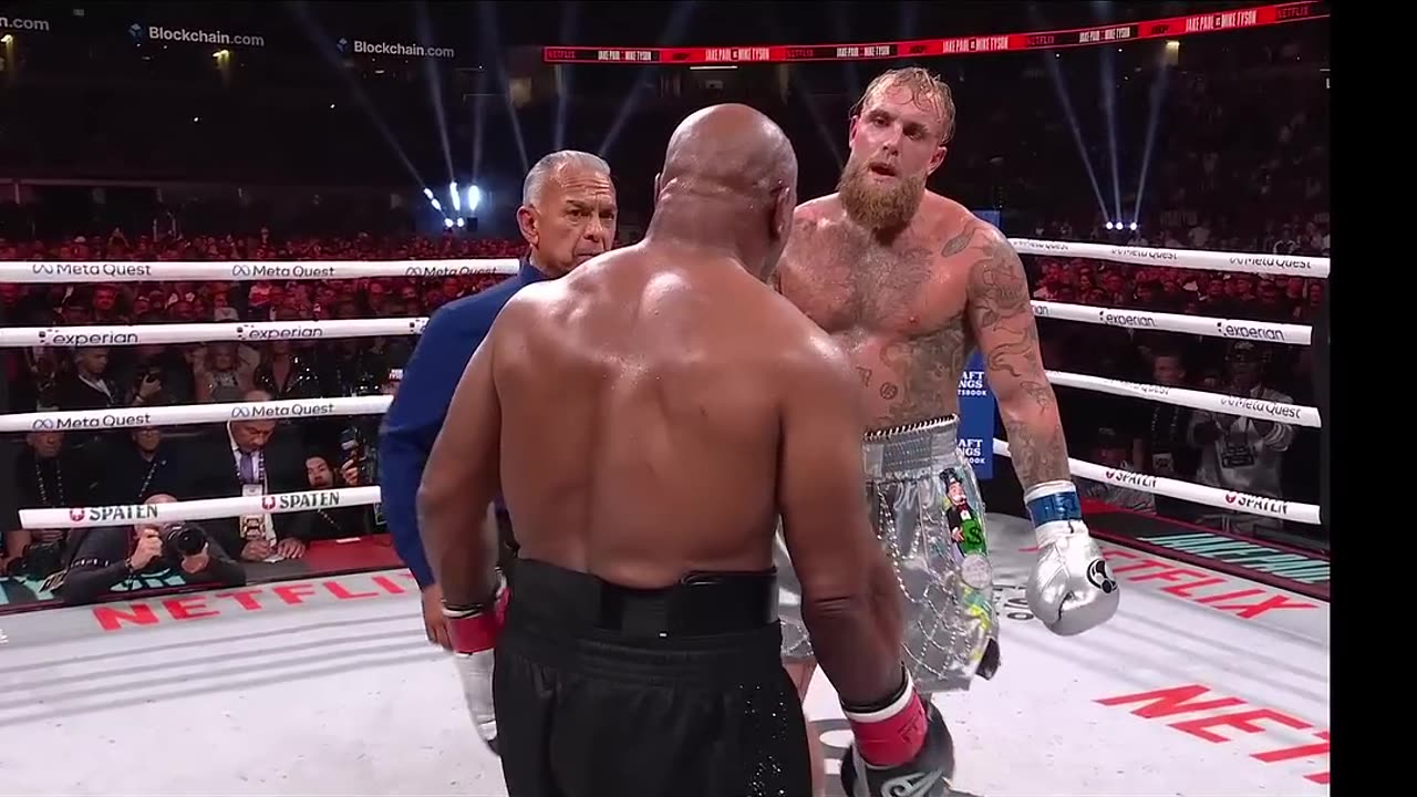 Jake Paul Shows Respect to Mike Tyson.