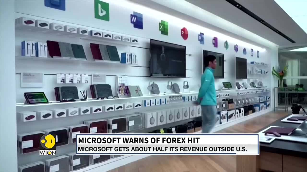 Microsoft warns of Forex hit, cuts 4th quarter forecast | World Latest English News | WION