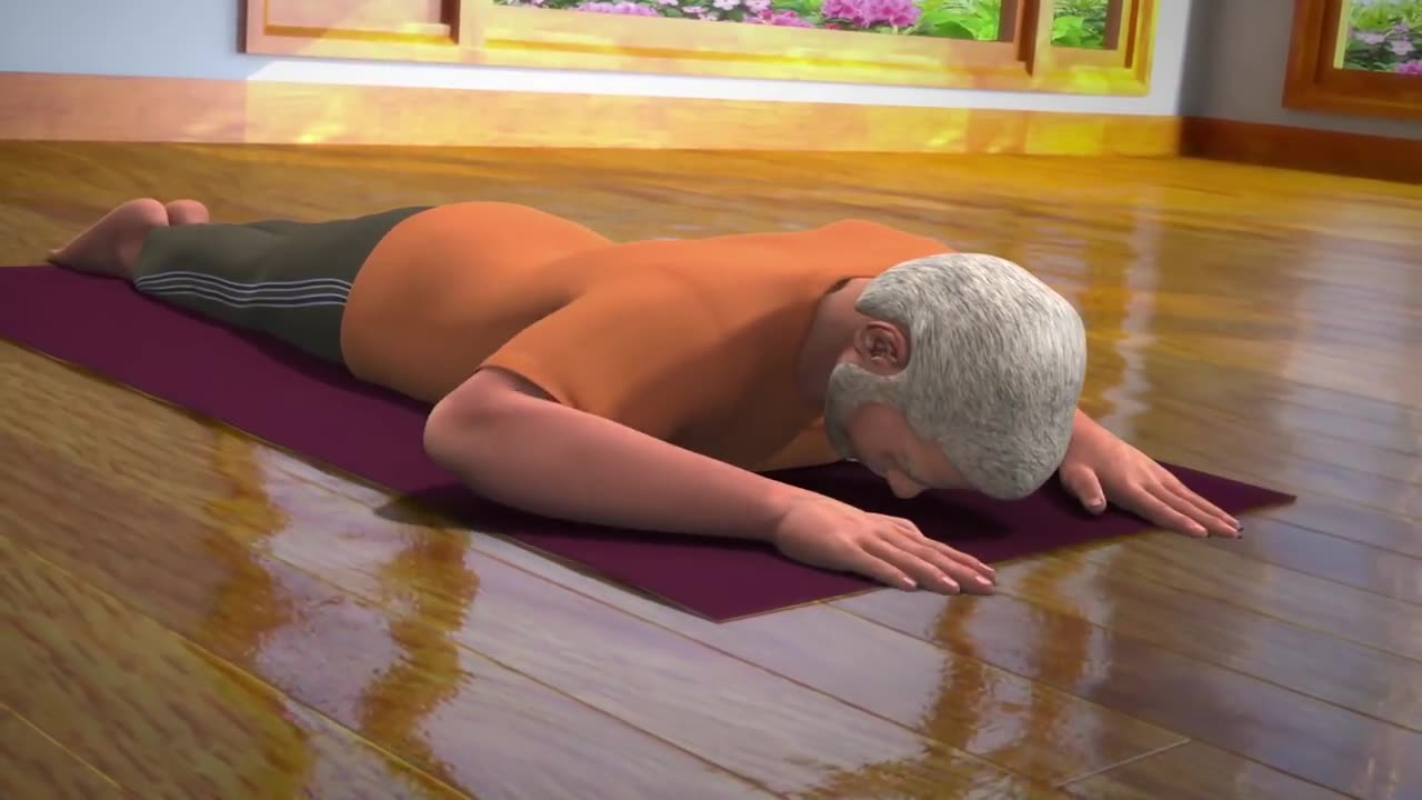 Yoga with guruji_ Bhujangasana Hindi