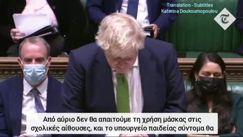 Boris Johnson ends covid-pass and mask mandates!