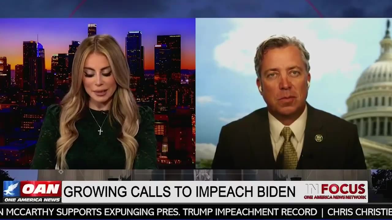 Rep. Ogles Joins OAN To Discuss The Biden Crime Family