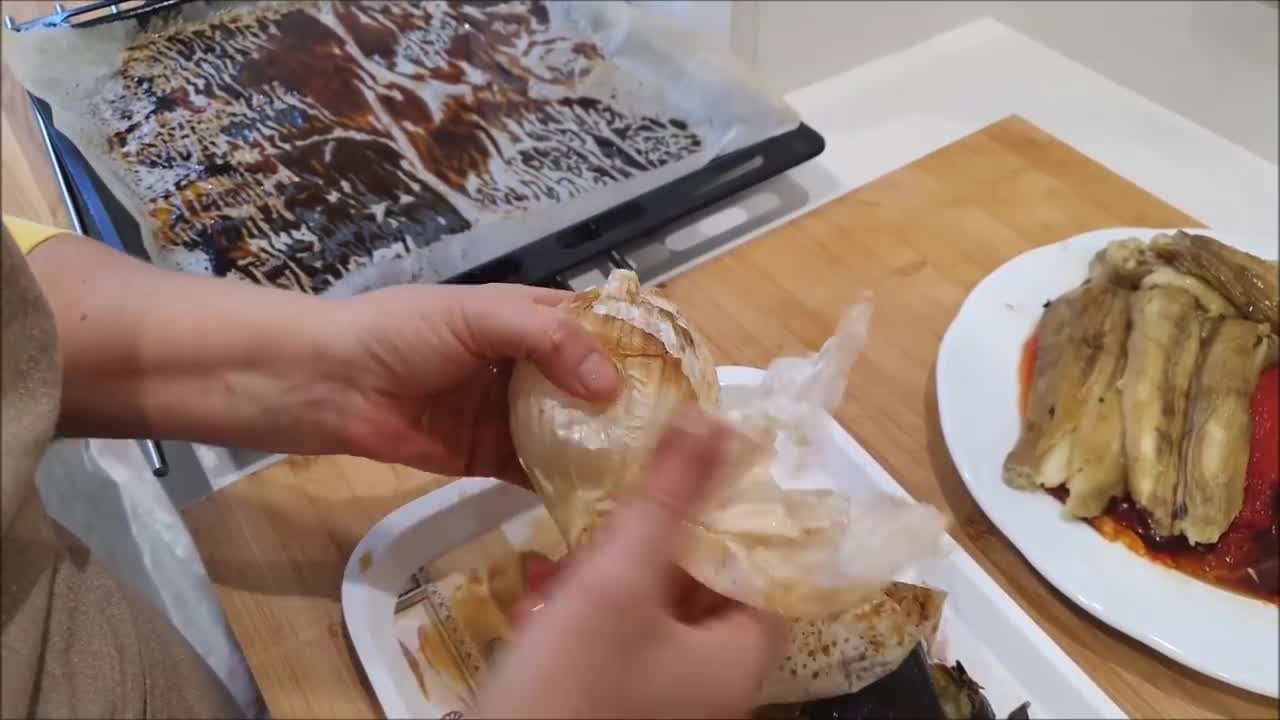 Como hacer PIMIENTOS ASADOS