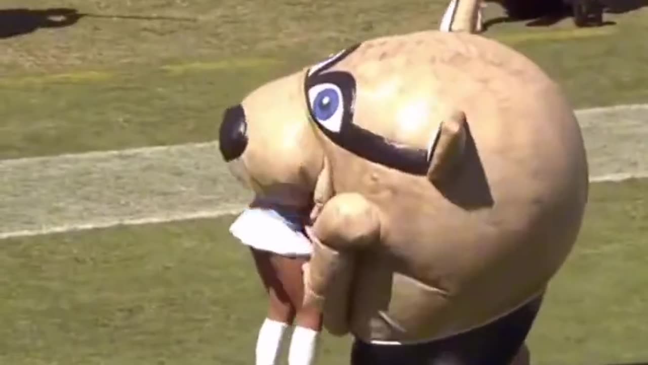 Mascot Eating A Girl