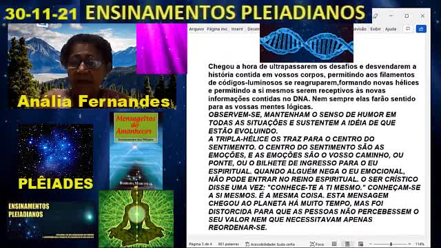 15-Apometria Pleiadiana para a Limpeza e Cura do Brasil e do Planeta em 30/11/2021