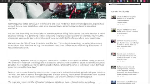 Experts Warn AI Machines Could "Control Humans" If We Don't Act Now!!!