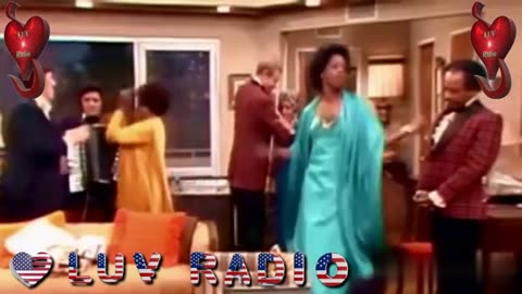 The Jeffersons dancing to Island Sunshine - Nappy LUV Radio 5D Radioflix {80 sec promo}