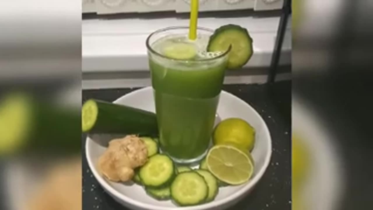 lose weight fast and lower blood pressure with # cucumber lime and ginger#