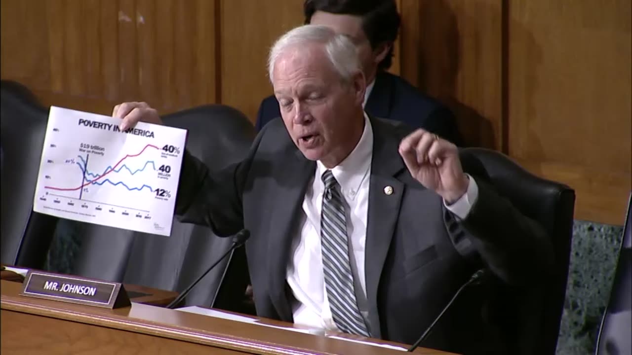 Senator Ron Johnson in Finance Hearing 6.14.23