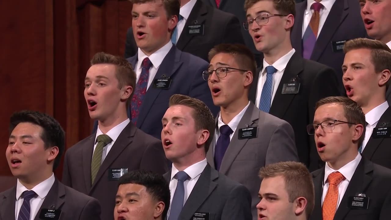 We'll Bring the World His Truth | Sung by a choir of Latter-day Saint missionaries