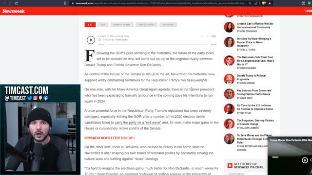 Media Claims GOP CIVIL WAR Has Begun, LIES, Trump DID NOT Drag Down GOP Votes, GOP WON Bigly