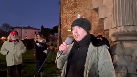Rimini #nogreenpass 22/01/2022 - Iuri Gaudi, consulente associazione sportiva