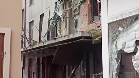 'A shell landed in the area of the campus