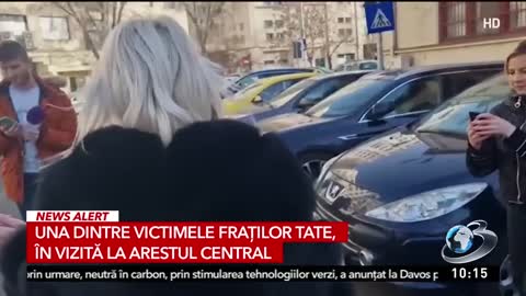 One of the Tate brothers victims visits them in arrest