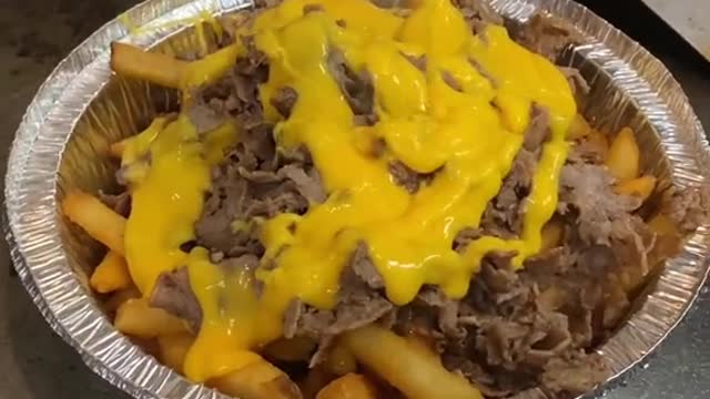 Valid ✅ #grubspot #fries #cheese #steak #food #foodtiktok