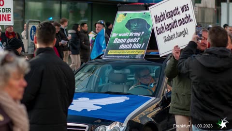 Frankfurt - Friedensdemo - 11. März 2023