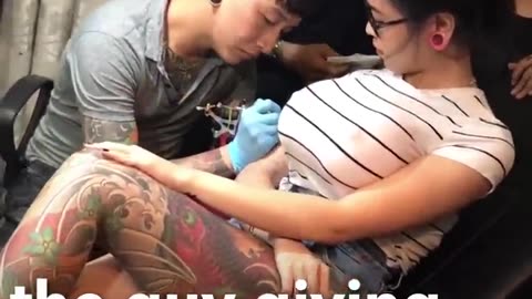 Tattoo Prank goes viral