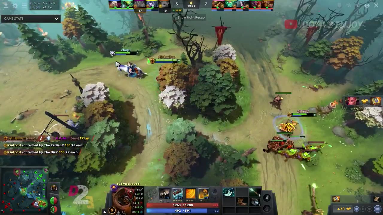 Dota 2 Earthshaker Rampage 2024 #1