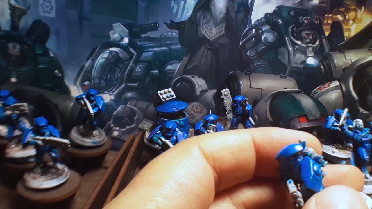 Tau Battle Force: Breachers Painint Part 12