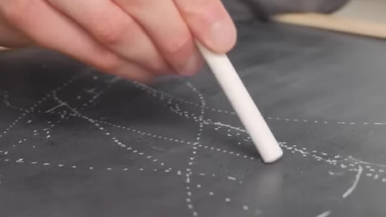 I Learned PERFECT Dotted Lines with Chalk