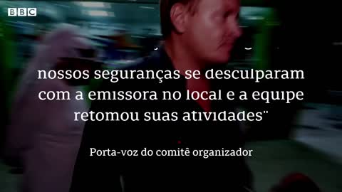 Catar: repórter dinamarquês é tirado do ar e ameaçado