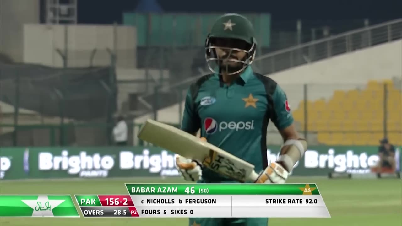 No.1 Batsman Babar Azam Superb Hitting Against New Zealand