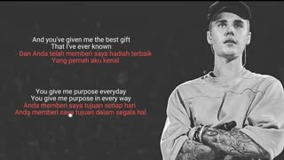 purpose-a beautiful song that everyone will love.