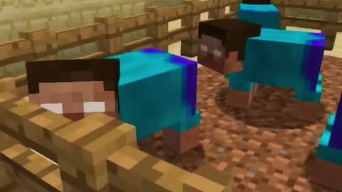 Minecraft animations video