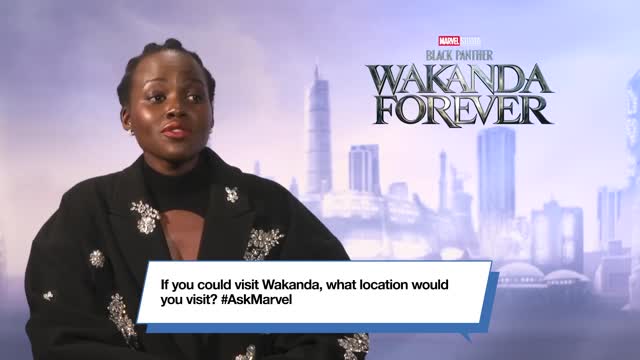 The Cast of Black Panther Wakanda Forever Answer YOUR Questions!