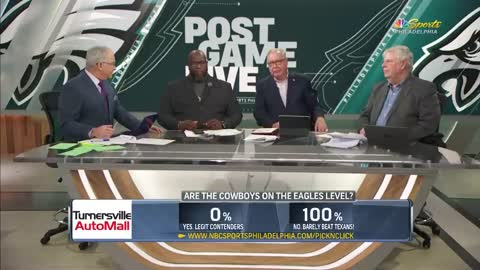 Are the Cowboys on the Eagles level Eagles Postgame Live