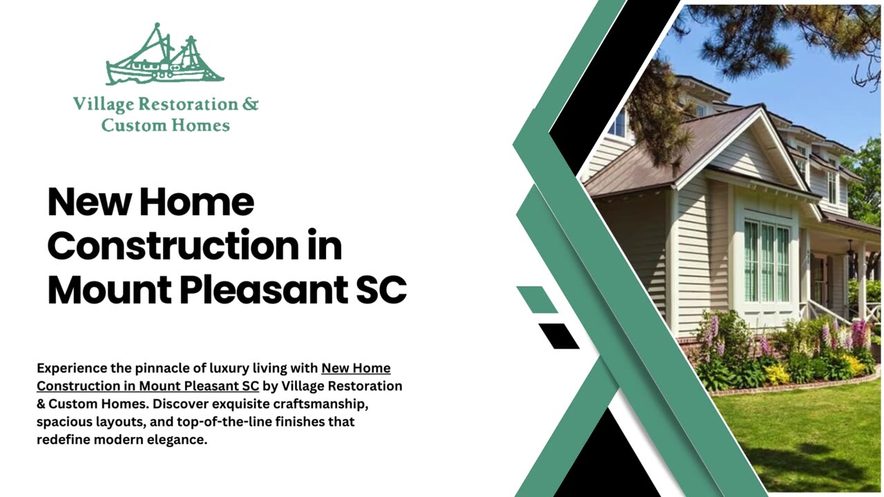 Top New Home Construction in Mount Pleasant, SC