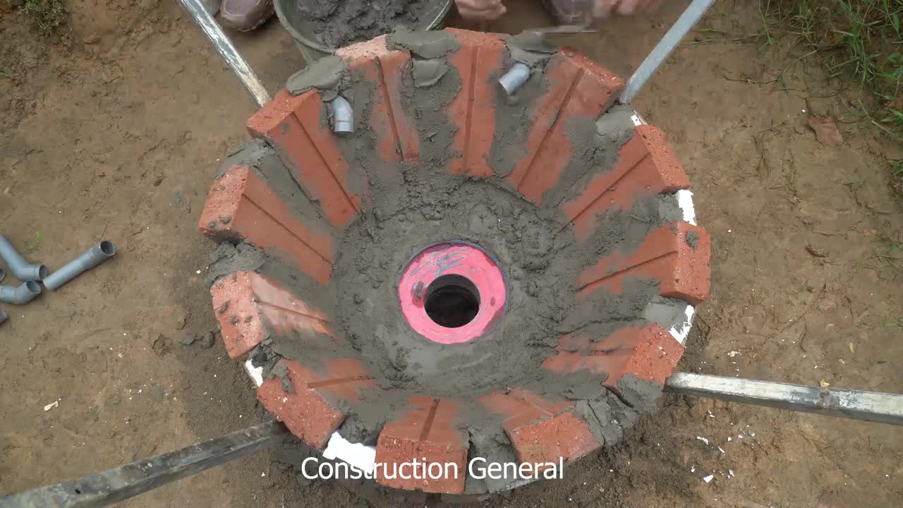 Construction Of Hydroelectricity With The Unit In The Middle Of The Lake