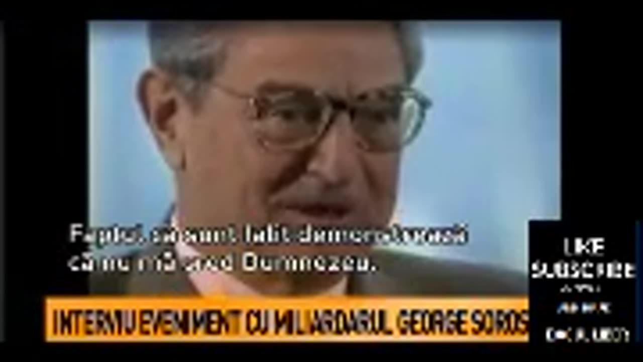 SOROS SOCIOPATUL CARE CONDUCE LUMEA (interviu CBS 1998)