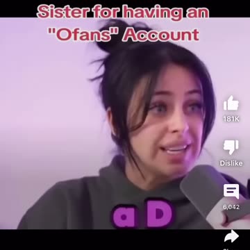 Teenager Calls Out Sister for Doing ONLYFANS #redpillaware #onlyfans #viral