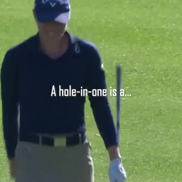 The rarest shot - albatross from Emma Grechi #golf #emma #grechi #rare #shot #swing #golfer #athlete