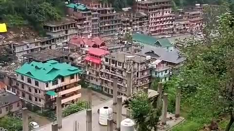 a fresh landslide in Aani has now affected 2 more buildings.