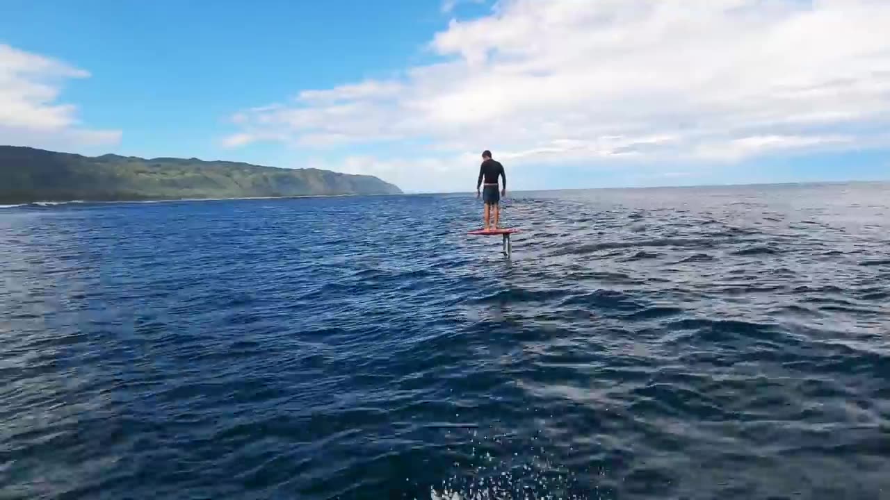 Hydrofoil surf hawaii