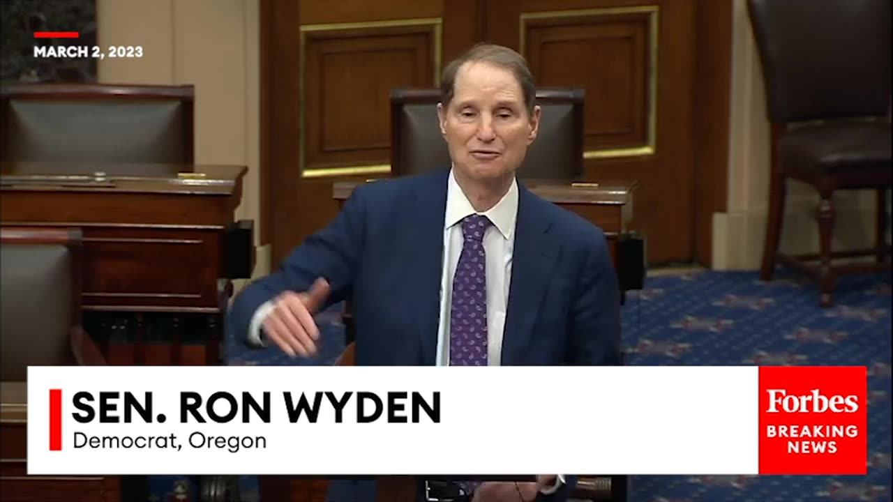 Ron Wyden- This 'Would Be A Huge Mistake For America'