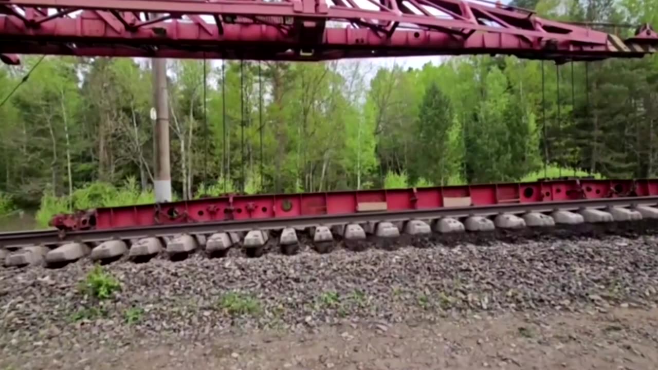 Freight train derailed near Russia-Ukraine border