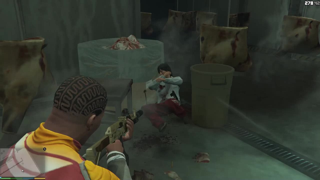 Heroic Rescue Franklin Saves Michael from the Clutches of the Fresh Meat Factory GTA 5