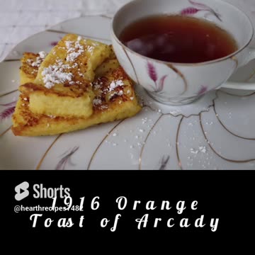 1916 Orange Toast of Arcady