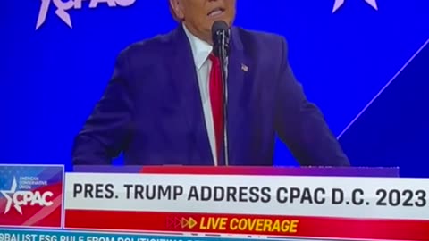 Trumps Remarks on Socialism CPAC 2023